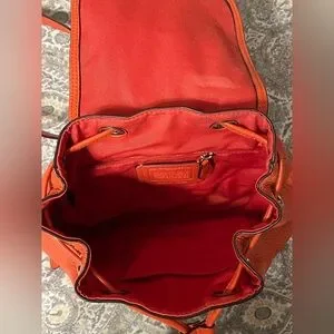 Coach | Bags | Authentic Coach Mini Billie Backpack Orange  display picture 1